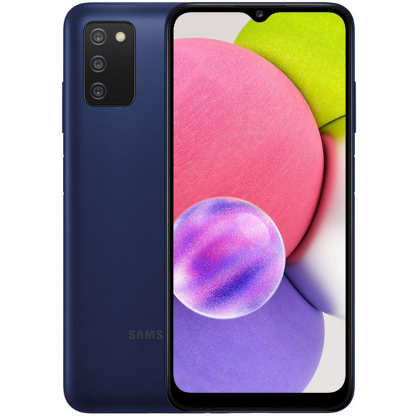 Смартфон Samsung Galaxy A03s 4GB/64GB (синий)