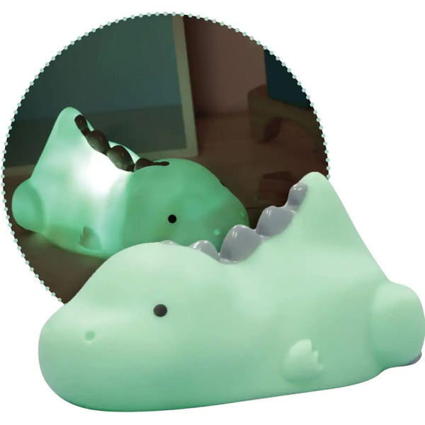 Светильник-Ночник REER Lazy Friends lumilu Динозаврик