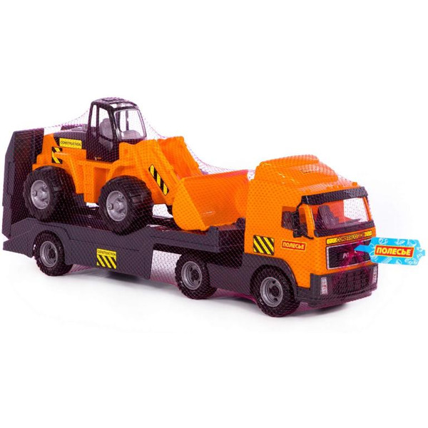 Автомобиль-трейлер + трактор-погрузчик Полесье 8831