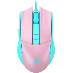 Мышь A4Tech Bloody L65 Max (розовый/голубой)