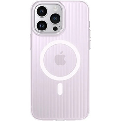Задняя накладка CASE Translucent Strip Apple iPhone 14 Pro Max (белый)