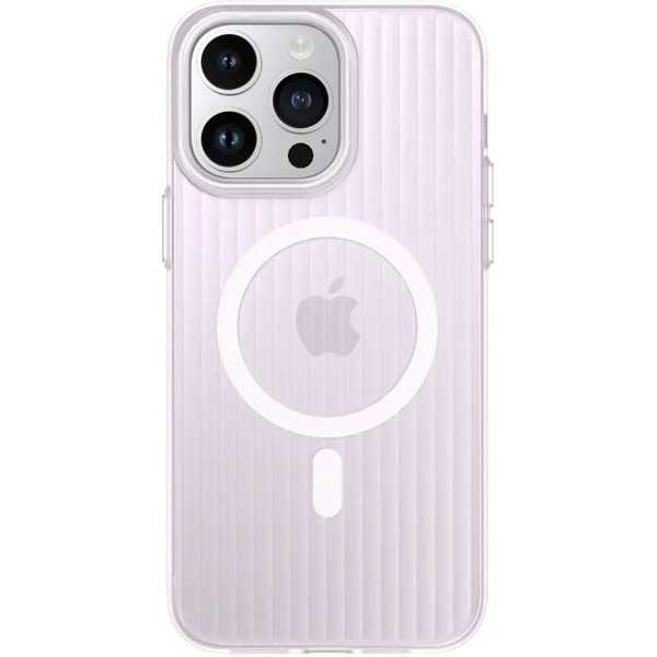 Задняя накладка CASE Translucent Strip Apple iPhone 14 Pro Max (белый)
