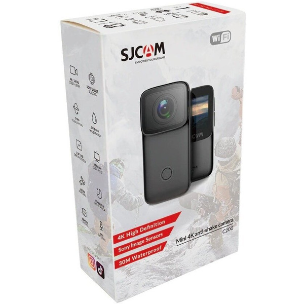 Экшн камера SJCAM С200 (черный)