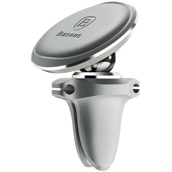 Держатель для смартфона Baseus Magnetic car holder for air vent silver C40141201S13-00