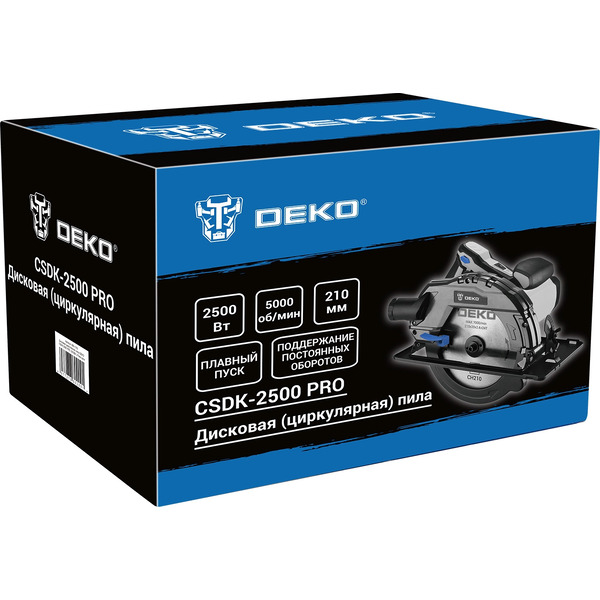 Циркулярная пила Deko CSDK-2500 PRO 085-1153