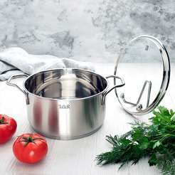 TR-17258 Кастрюля с крышкой 5.0л Taller