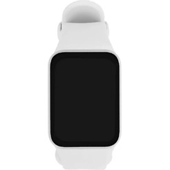 Фитнес-браслет Xiaomi Smart Band 10 Pro BHR08WBGL (серебристый, со светло-серым силиконовым ремешком)