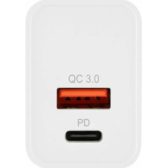 Сетевое зарядное устройство Digma DGW2D (белый)