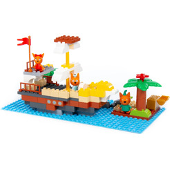 Конструктор Полесье Макси. Три кота. В поисках сокровищ 94760