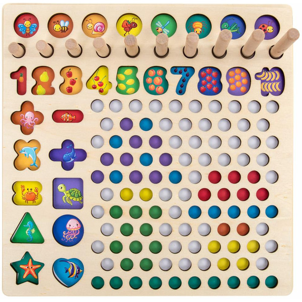 Сортер-мозаика BRAUBERG Монтессори  665248