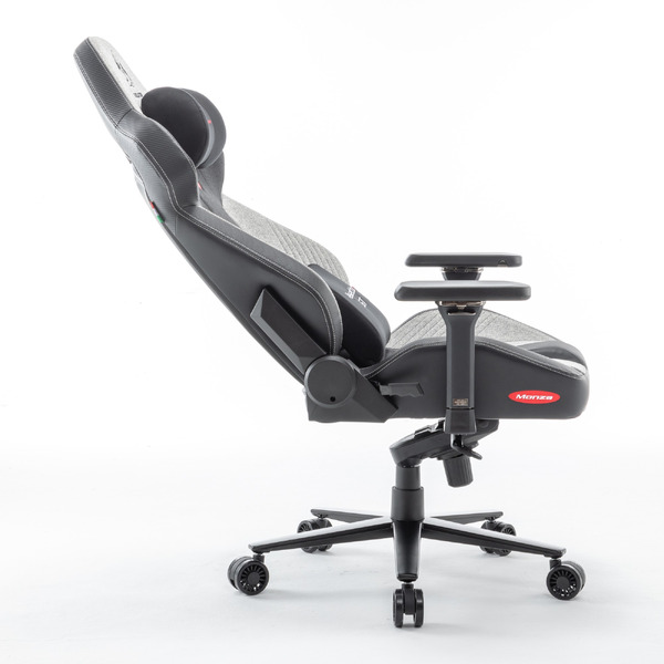Кресло компьютерное EVOLUTION ASSETTO GT Monza Black-Grey