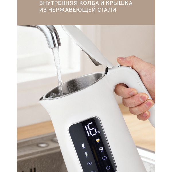 Электрочайник EASY HHB8726DP-W