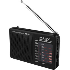 Радиоприемник Maxvi PR-01 (черный)