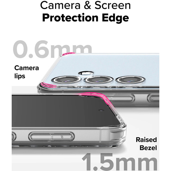 Чехол Ringke FUSION для Galaxy S24 FE MATTE CLEAR