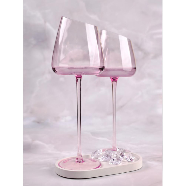 Набор бокалов для вина Makkua MR500 Wine series Crystal Elegance Rose