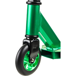 Самокат трюковый Ricos Fury JL-302A (черный/зеленый)