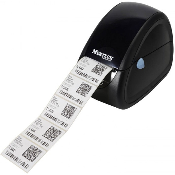 Термопринтер Mertech MPRINT LP58 EVA (черный)