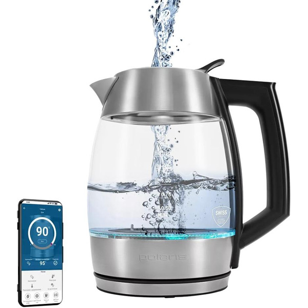 Электрический чайник Polaris PWK 1841CGLD WI-FI IQ Home