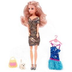 Кукла Полесье Ксюша в вечернем платье 02581