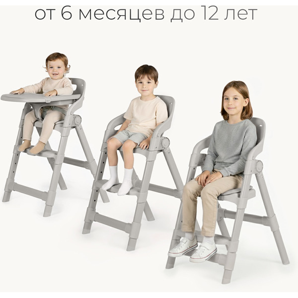 Стульчик для кормления Tomix Cindy YY012 (серый)