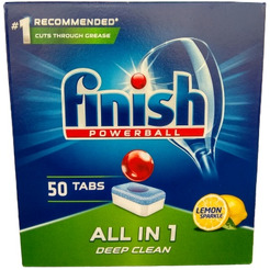 Таблетки Finish All in 1 Powerball Lemon 50 шт