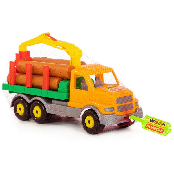 Автомобиль с краном Полесье Сталкер автомобиль-лесовоз 44297