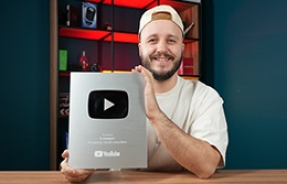 Мы получили серебряную кнопку YouTube!