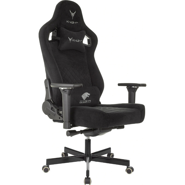 Кресло игровое Бюрократ Knight Hunter (черный Alfa Black)