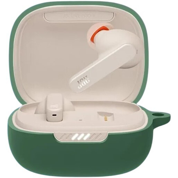 Чехол Bingo Silicone для JBL Live Pro+/JBL Live Pro 2 (темно-зеленый)