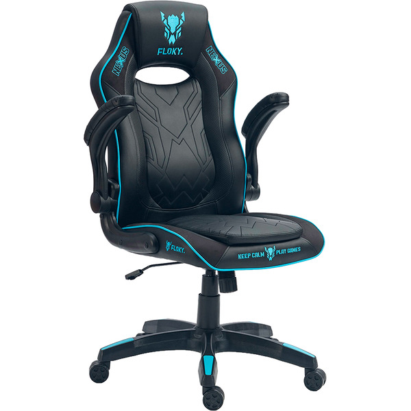 Кресло компьютерное FLOKY NEXUS Black-Blue V1