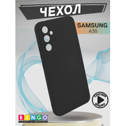 Бампер Bingo Liquid TPU для SAMSUNG A36 Черный