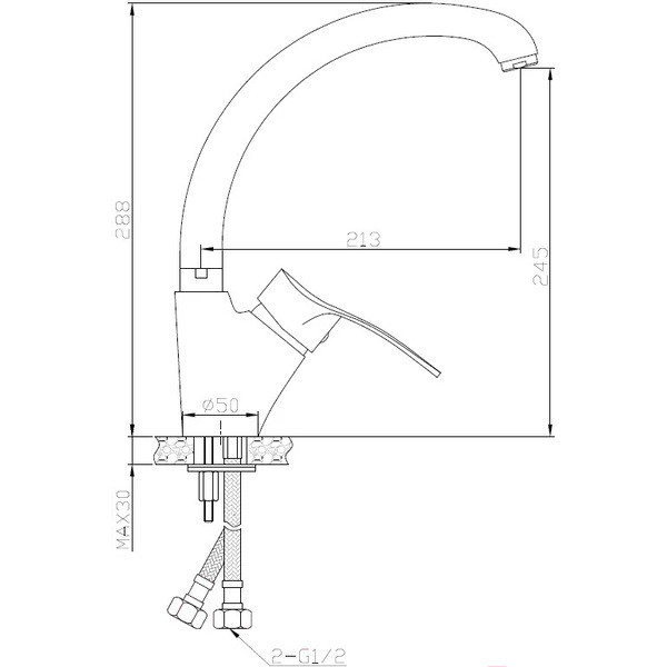 Смеситель AV Engineering AVQUN4-B088-234