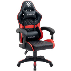 Игровое кресло Defender Codec Черный/Красный (64300)