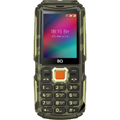 Мобильный телефон BQ 2410L Tank Power 4G (Camouflage/Gunmetal)