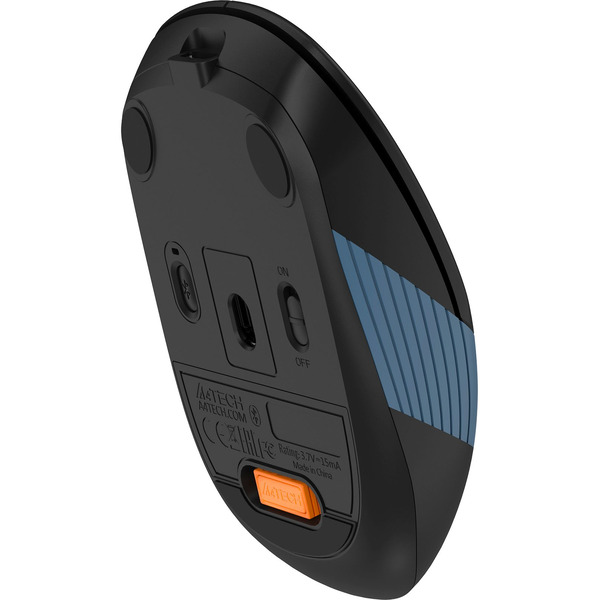 Мышь A4Tech Fstyler FB10CS (черный/синий)