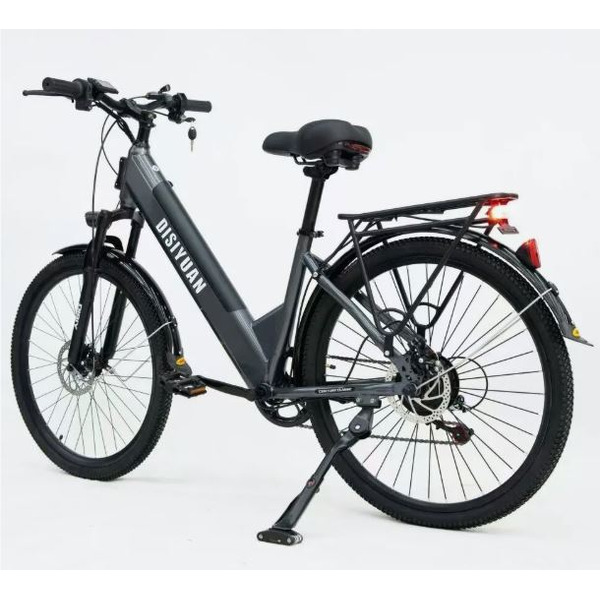 Электровелосипед AVM Grand 26 (серый)