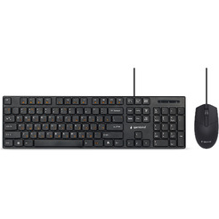 Комплект клавиатура + мышь GEMBIRD KBS-9050L черный