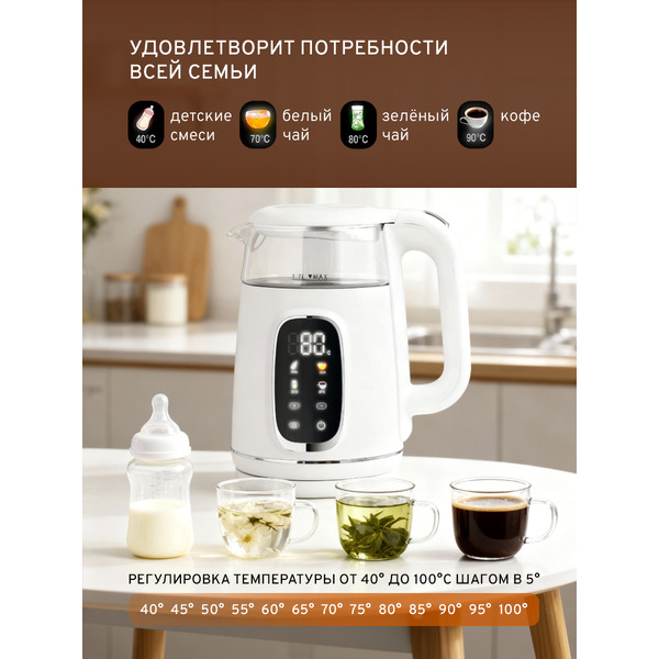 Электрочайник EASY ESDC-2202W