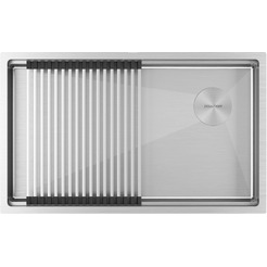 Кухонная мойка Paulmark Next-Pro 74 Uni PM707445-BS (брашированная сталь)