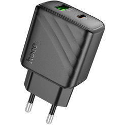 Сетевое зарядное Hoco CS23A USB Type-C (черный)