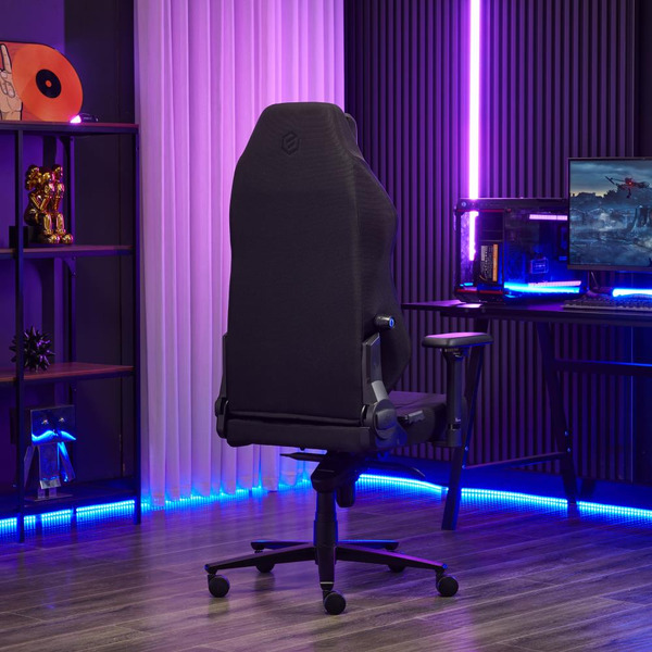 Игровое кресло EVOLUTION TITAN FABRIC Black