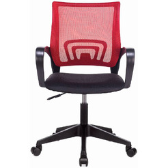 Кресло Бюрократ CH-695NLT (красный TW-35N/черный TW-11)