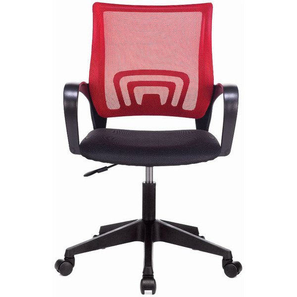 Кресло Бюрократ CH-695NLT (красный TW-35N/черный TW-11)