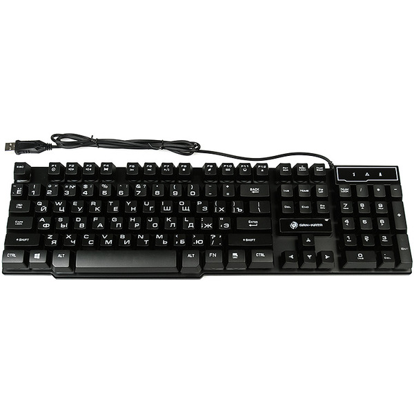 Клавиатура игровая Dialog Gan-Kata KGK-15U Black