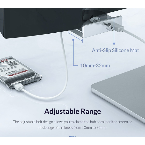 USB-хаб Orico MH4PU-SV-BP
