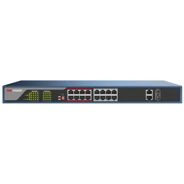 Коммутатор Hikvision DS-3E0318P-E(C)