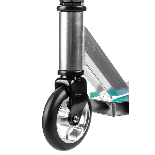 Самокат трюковый Ricos Fury JL-302A (серебристый)