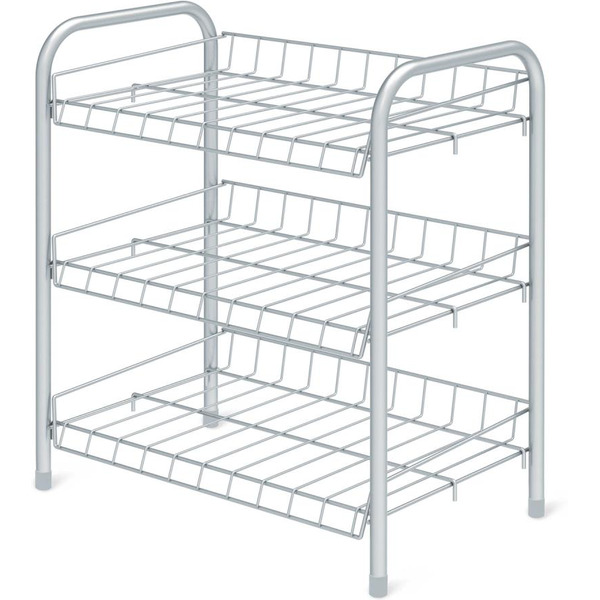 Этажерка для обуви НИКА ЭТ4/МС (матовый серый)