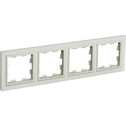 Рамка IEK Brite РУ-4-БрКр