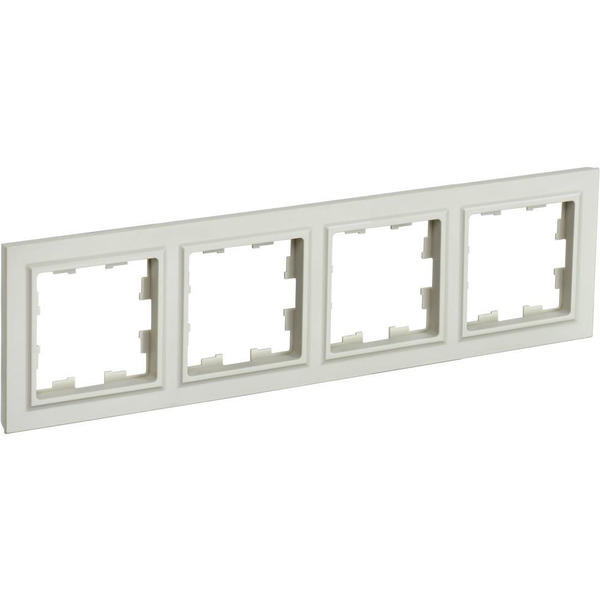 Рамка IEK Brite РУ-4-БрКр